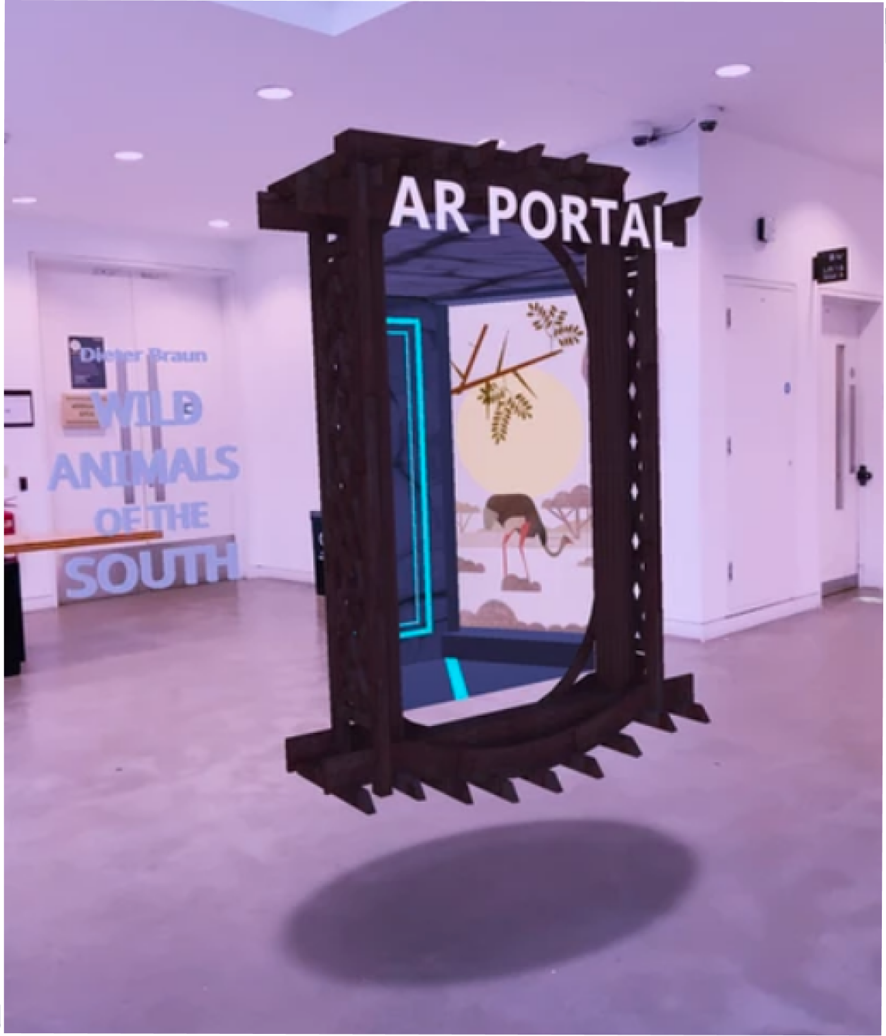 Animal Portal - 3D animal revealed in AR over a book page